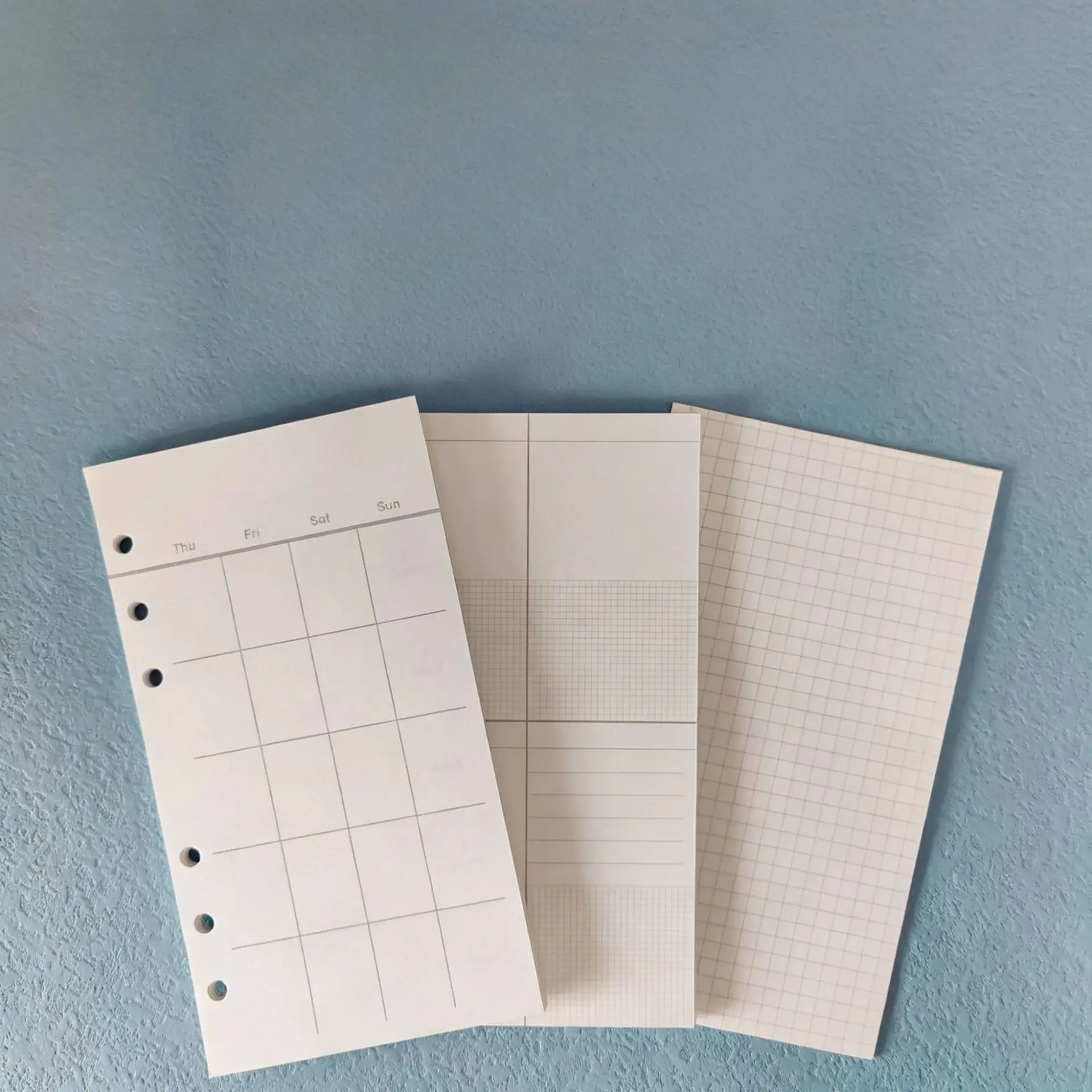 A5 Spiral Dotted Grid Notebook - دفتر ملاحظات أسود أبيض مقاس A5