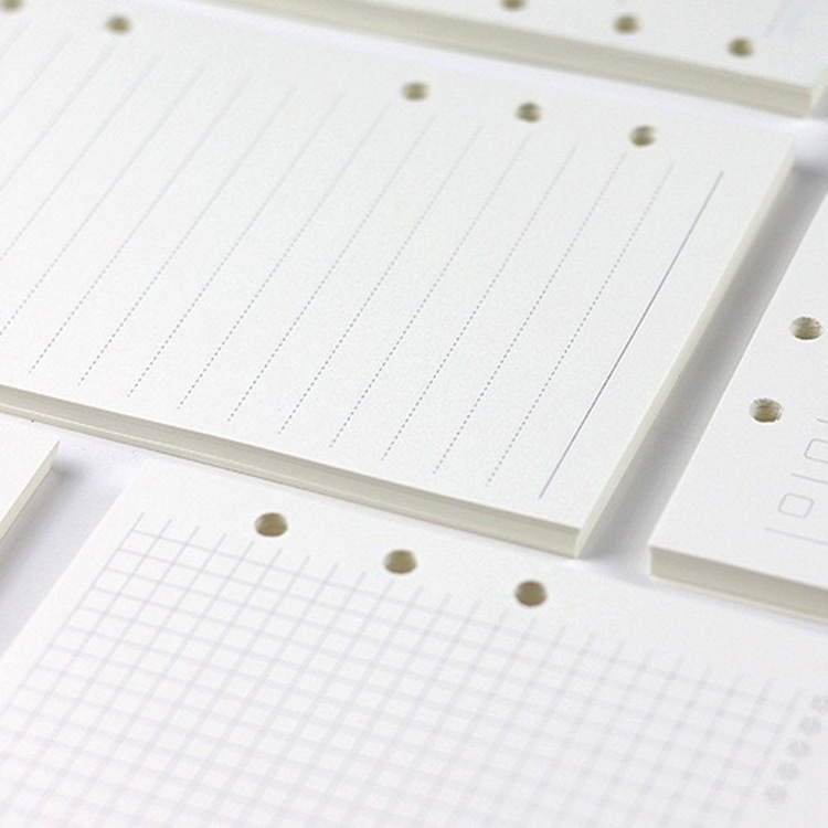 A5 Spiral Dotted Grid Notebook - A5 A6 A7 دفتر أوراق فضفاضة