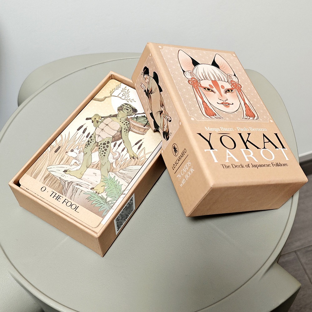 Tarot Deck With Guidebook - بطاقات تاروت اليوكاي 78 قطعة، مجموعة
