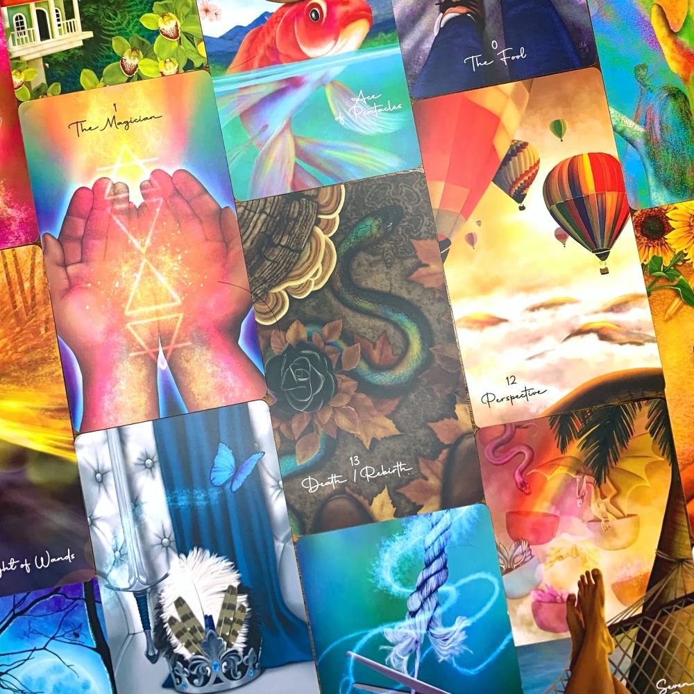 بطاقات Tarot of Oneness مقاس 1 - مراجعة Tarot Deck With Guidebook وسعره