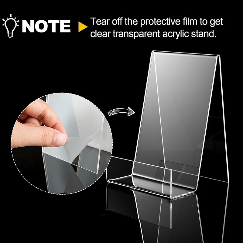 حامل عرض أكريليك شفاف (قطعة وا - مراجعة Clear Acrylic Book Stand Holder وسعره
