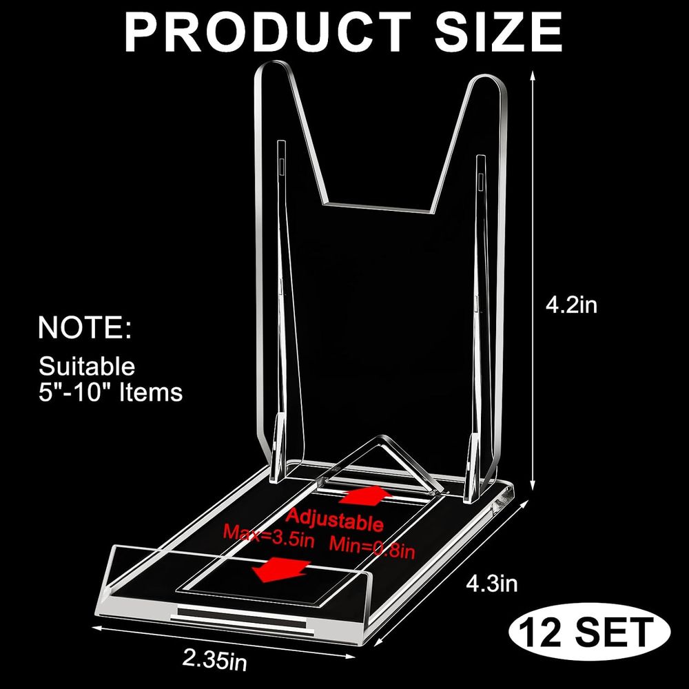 حامل كتب أكريليك شفاف قابل للت - مراجعة Clear Acrylic Book Stand Holder وسعره