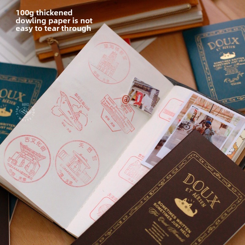 دفتر ملاحظات للمسافرين من فروث - مراجعة Vintage Leather Journal Notebook وسعره