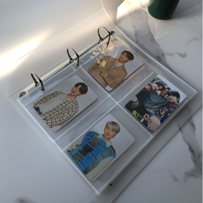 ألبوم صغير الموثق بطاقة صور ،  - مراجعة Kpop Photo Card Binder 3 Inch وسعره