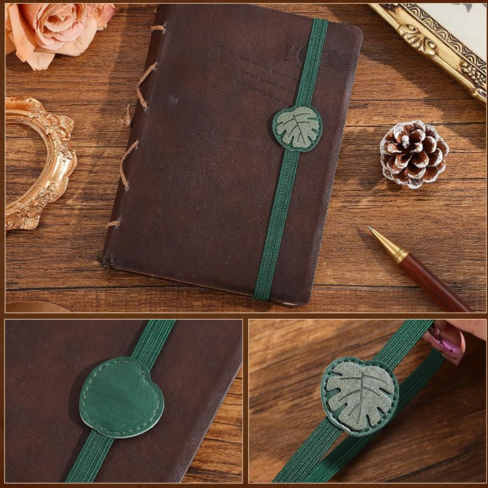 فاصل كتب جلدي عتيق الطراز من ا - مراجعة Vintage Leather Journal Notebook وسعره