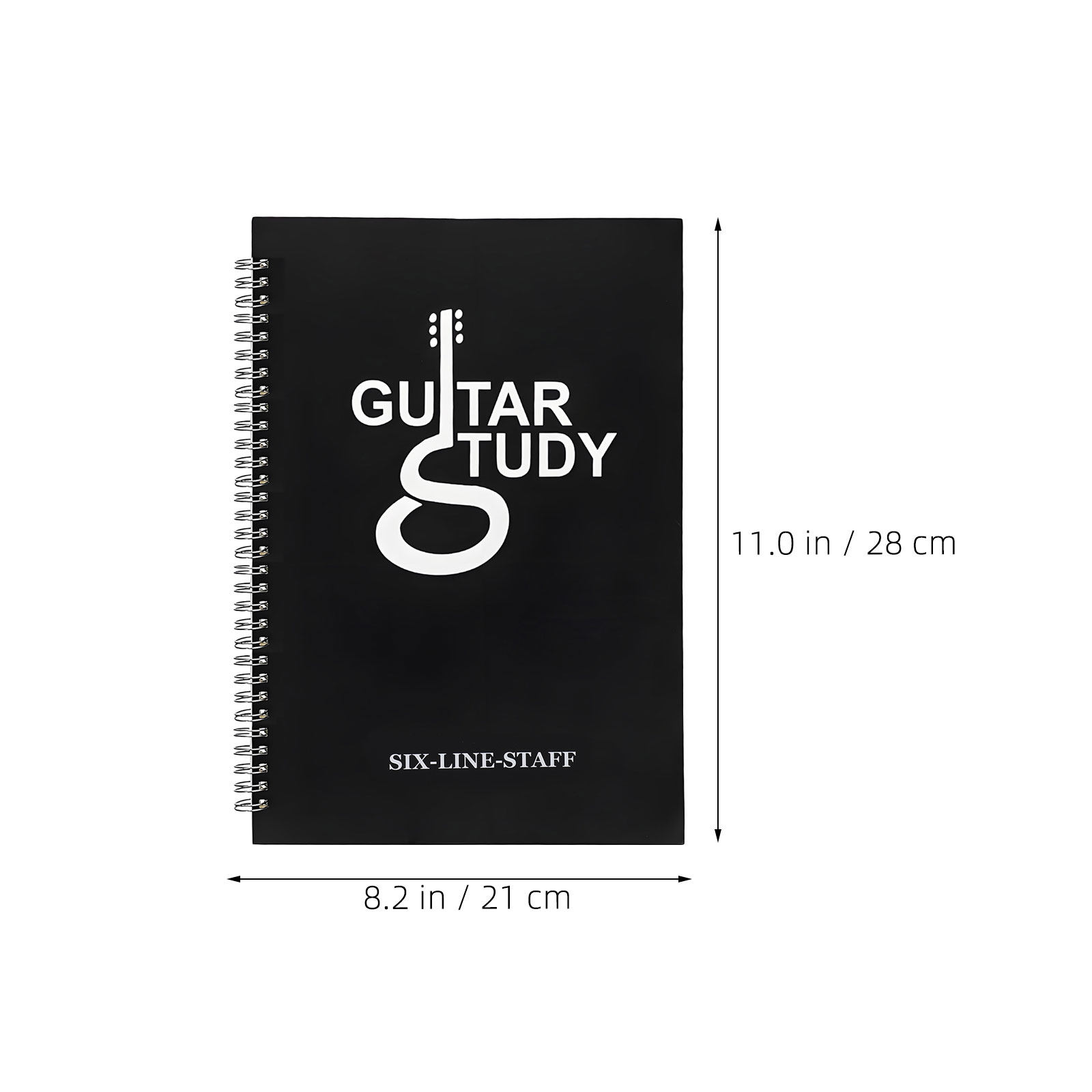 قطعتان من دفتر ملاحظات الجيتار - مراجعة Blank Sheet Music Notebook وسعره