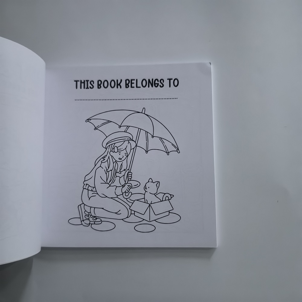 كتاب تلوين سهل لطيف للقطط والف - مراجعة Adult Coloring Book Stress Relief وسعره