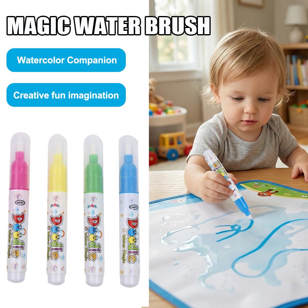 1/4 قطعة قلم ماء سحري قابل لإع - مراجعة Reusable Water Magic Coloring Book وسعره