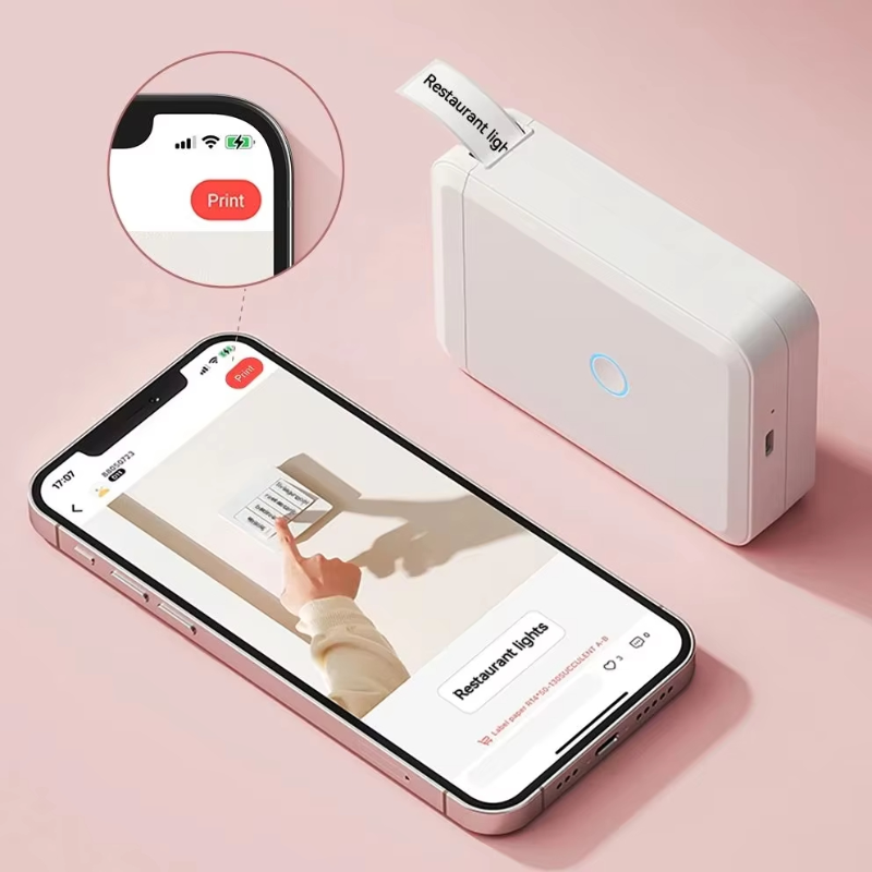 Niimbot D110 ملصقات حرارية صغي - مراجعة Mini Pocket Thermal Printer Paper Roll وسعره