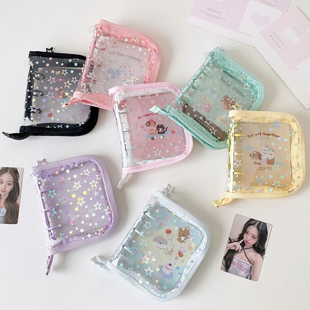 1 قطعة حافظة بطاقات محمولة من  - مراجعة Kpop Photo Card Binder 3 Inch وسعره
