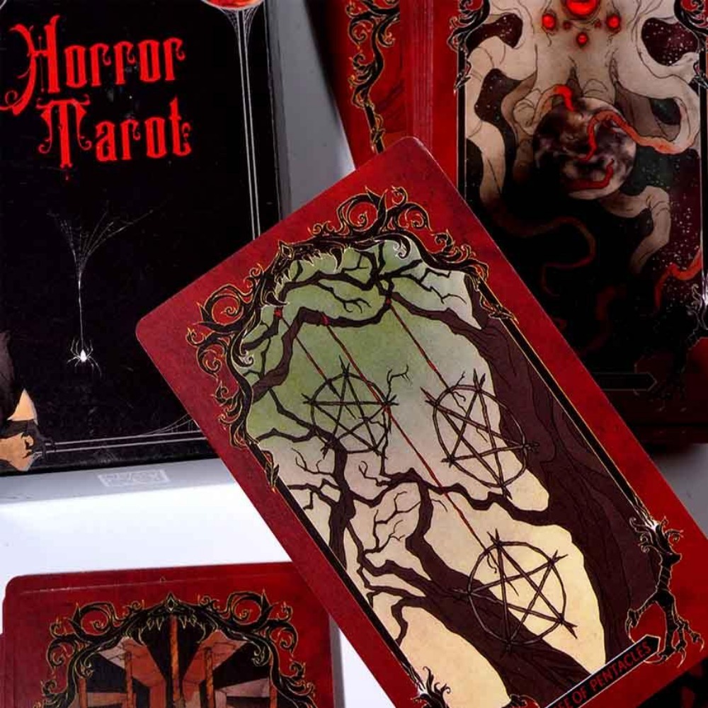 لعبة بطاقة التارو الرعب ، 10.3 - مراجعة Tarot Deck With Guidebook وسعره
