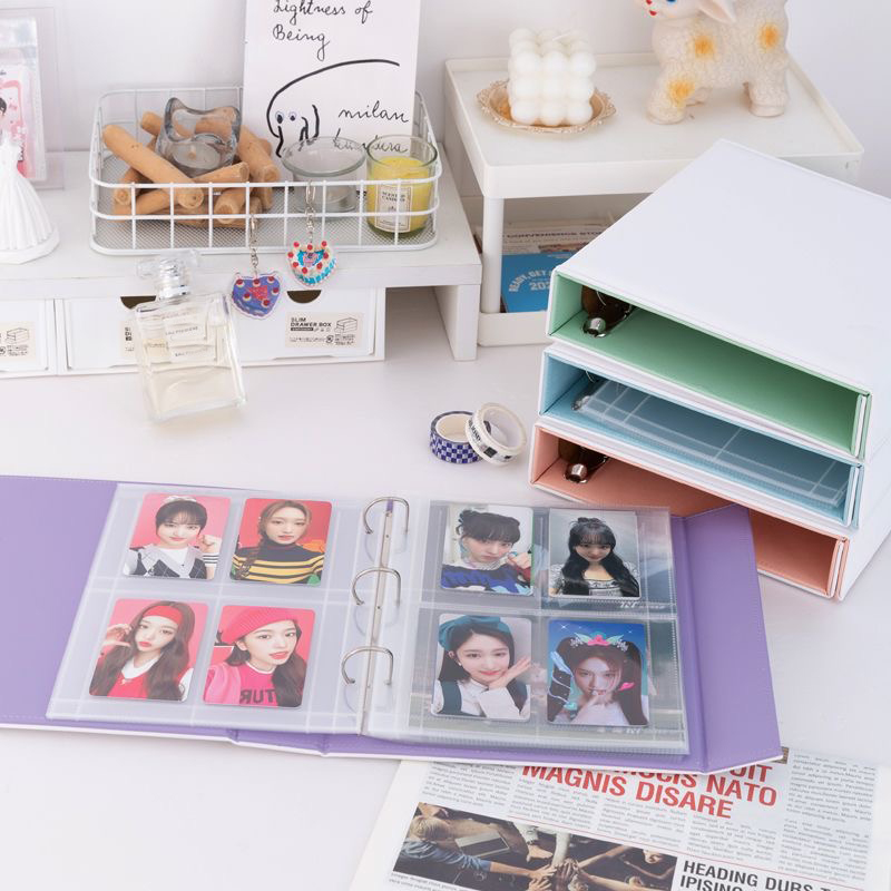 A5 الموثق Photocards المغناطيس - مراجعة Kpop Photo Card Binder 3 Inch وسعره