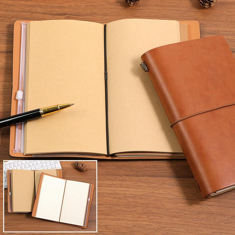 دفتر ملاحظات عتيق الطراز من ال - مراجعة Vintage Leather Journal Notebook وسعره