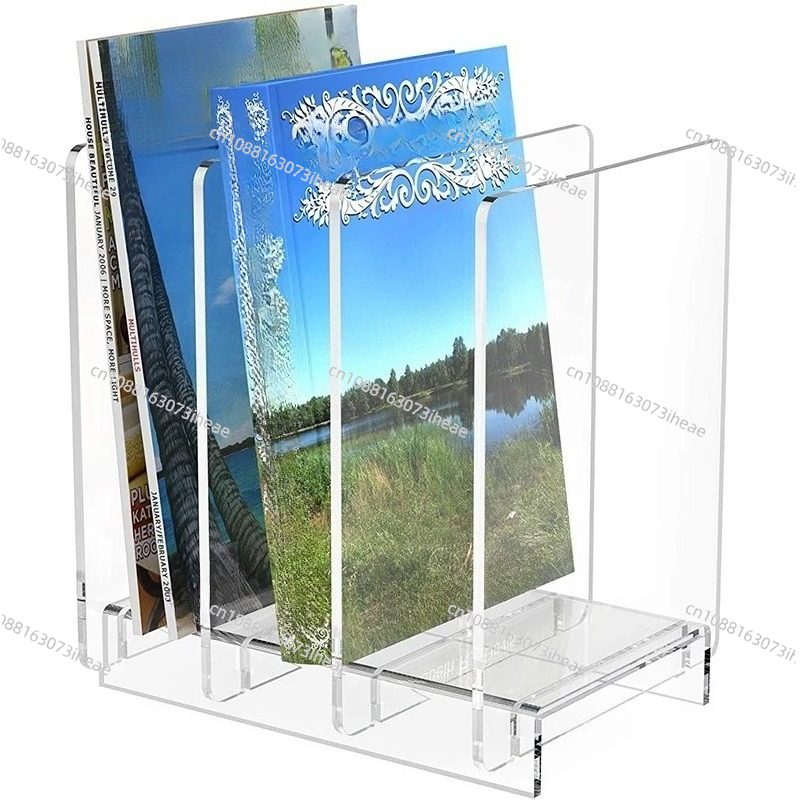 حامل مجلات من الأكريليك الشفاف - مراجعة Clear Acrylic Book Stand Holder وسعره