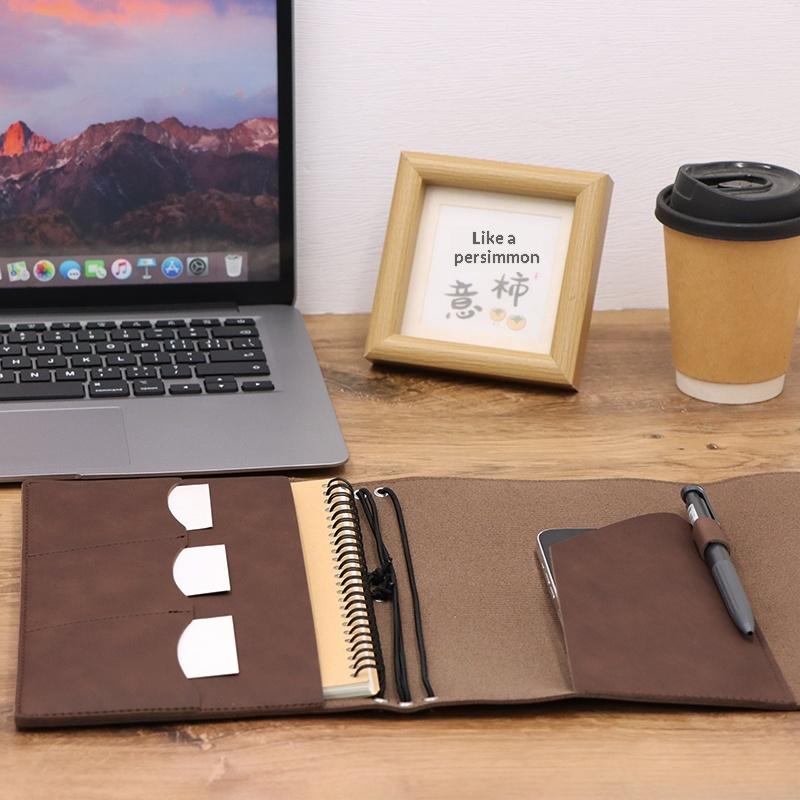 دفتر ملاحظات قابل لإعادة التعب - مراجعة Vintage Leather Journal Notebook وسعره