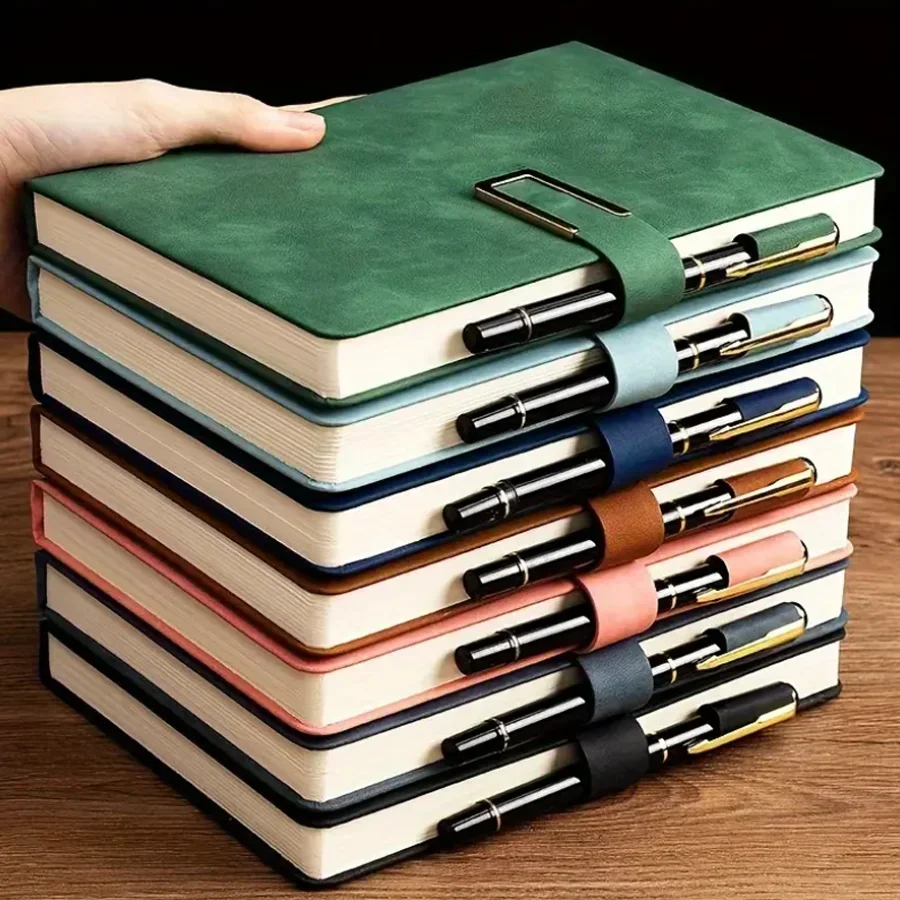 1 قطعة من دفتر ملاحظات جلدي عت - مراجعة Vintage Leather Journal Notebook وسعره