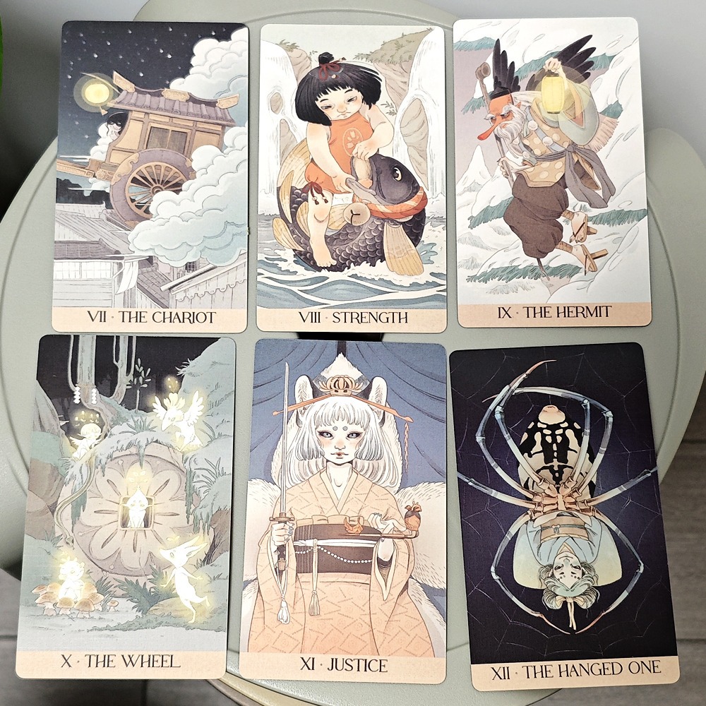 بطاقات تاروت اليوكاي 78 قطعة،  - مراجعة Tarot Deck With Guidebook وسعره